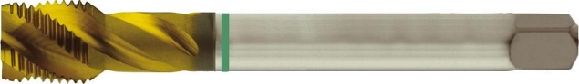 Afbeeldingen van Machinetap HSS-E, TiN, vorm-C, blinde gaten, BSP (gasdraad)