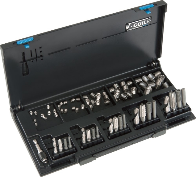 Afbeeldingen van Schroefdraad reparatie assortiment V-COIL rapid M