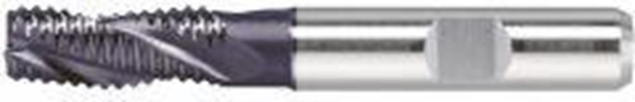 Afbeeldingen van Ruwfrees HSS-Co8, TiAlN, NR, Z3, kort