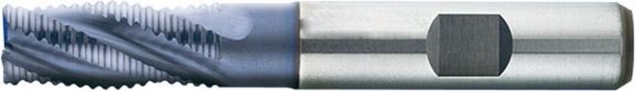 Afbeeldingen van Ruwfrees HSS-Co8, TiAlN, NR, Z4, kort