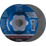 Afbeeldingen van PFERD Afbraamschijf ergonomisch CC-GRIND-SOLID SG-STEEL