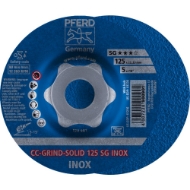 Afbeeldingen van PFERD Afbraamschijf ergonomisch CC-GRIND-SOLID SG-INOX