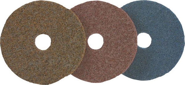 Afbeeldingen van Klit-vliesschijf, Velcro, korund