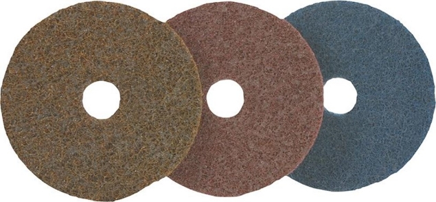 Afbeeldingen van Klit-vliesschijf, Velcro, korund