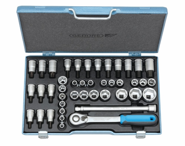 Afbeeldingen van GEDORE Dopsleutelset 1/2" 42-delig ITX 19 INU-20