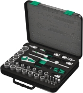 Afbeeldingen van Wera Dopsleutelset 1/2" 8100 SC 2 Zyklop Speed