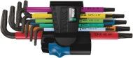 Afbeeldingen van Wera Stiftsleutelset torx 967/9 TX HF 1 Multicolour