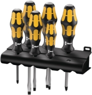 Afbeeldingen van Wera Schroevendraaierset combi 932/6 Kraftform