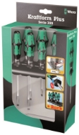Afbeeldingen van Wera Schroevendraaierset combi 334 SK/6 Kraftform Plus Lasertip