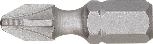 Afbeeldingen van Bit 1/4" Pozidriv (PZ), 25 mm, torsiegebied