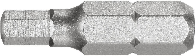 Afbeeldingen van Bit 1/4" Inbus, binnenzeskant, 25 mm