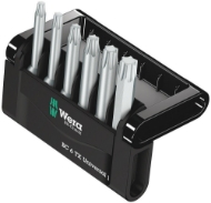 Afbeeldingen van Wera Bitset torx Bit-Check 6 TX Universal 1