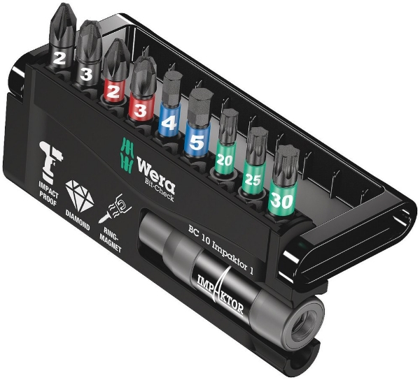 Afbeeldingen van Wera Bitset Bit-Check 10 Impaktor 1