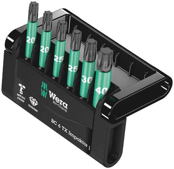 Afbeeldingen van Wera Bitset Bit-Check 6 TX Impaktor 1