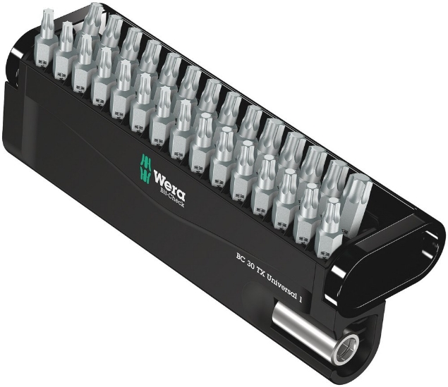 Afbeeldingen van Wera Bitset torx Bit-Check 30 TX Universal 1