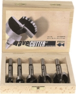 Afbeeldingen van Rotec Cilinderkopborenset Wave-Cutter, in houten kist 246