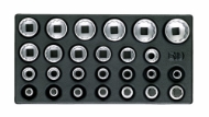Afbeeldingen van GEDORE Set dopsleutels UD 1/2" in 1/3 gereedschapsmodule 1500 ES-D 19