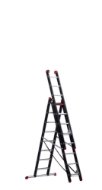 Afbeeldingen van Altrex Aluminium ladder (gecoat) - 3-delig reform Mounter