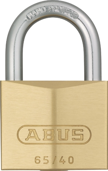 Afbeeldingen van Messing hangslot, verschillend sluitend
