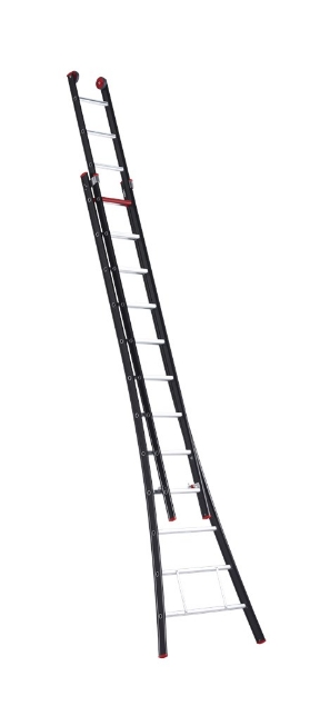 Afbeeldingen van Altrex Aluminium kokerladder (gecoat) - 2-delig opsteek Nevada