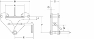 Afbeeldingen van REMA Spindel balkenklem KSB-3