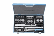 Afbeeldingen van GEDORE Dopsleutelset 1/2" 25-delig 19 TMU / D 19 TMU