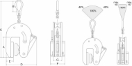 Afbeeldingen van REMA Verticale non-marking hijsklemmen CNM-1.0