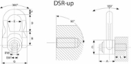 Afbeeldingen van REMA Aanslagbouten DSR-UP M12/1050KG