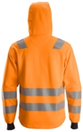 Afbeeldingen van Snickers Workwear AllroundWork, High-Vis Hoodie met Rits KL2/KL3 8039