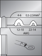 Afbeeldingen van GEDORE Kabelschoentangen set automotive 4-delig S 8140 A
