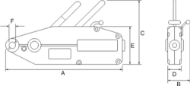 Afbeeldingen van REMA Staaldraadtakel GP-3.2/3200 KG