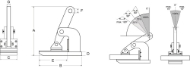 Afbeeldingen van REMA Horizontale hijsklem CNMH-2