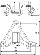 Afbeeldingen van REMA Kast- en bureauverplaatser TBV-100B