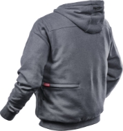 Afbeeldingen van Milwaukee Li-Ion accu heated hoodie (excl. accu) M12 HHGREY3-0(2XL)