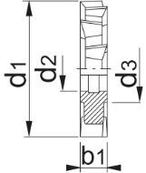 Afbeeldingen van Phantom HSS-E Schijffrees DIN 885-A type N, kruisvertand 38.210