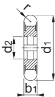 Afbeeldingen van Phantom HSS-E Convexfrees DIN 856 38.300