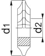 Afbeeldingen van Phantom HSS Moduulfrees DIN 3972 drukhoek 20° 38.500