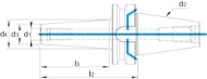 Afbeeldingen van Phantom Opschroef opname, volgens MAS 403-BT AD/B 82.216