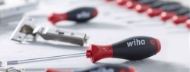 Afbeeldingen van Wiha Schroevendraaierset SoftFinish sleufkop, Pozidriv 6-delig 302