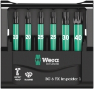 Afbeeldingen van Wera Bitset Bit-Check 6 TX Impaktor 1