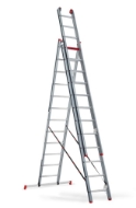 Afbeeldingen van Altrex Aluminium ladder (gecoat) - 3-delig reform Atlantis