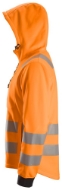 Afbeeldingen van Snickers Workwear AllroundWork, High-Vis Hoodie met Rits KL2/KL3 8039