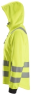 Afbeeldingen van Snickers Workwear AllroundWork, High-Vis Hoodie met Rits KL2/KL3 8039