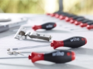 Afbeeldingen van Wiha Schroevendraaierset SoftFinish sleufkop, Pozidriv 6-delig 302