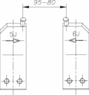 Afbeeldingen van GEDORE Reserve punt 4 J E-8005 J