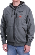 Afbeeldingen van Milwaukee Li-Ion accu heated hoodie (excl. accu) M12 HHGREY3-0(2XL)