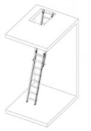 Afbeeldingen van Altrex Liftmachinekamerladder Mounter