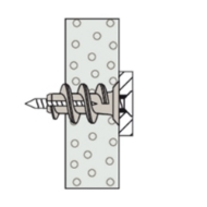 Afbeeldingen van fischer Gipsplaatplug met schroef GK