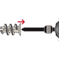 Afbeeldingen van fischer Gipsplaatplug met schroef GK