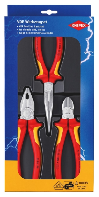 Afbeeldingen van KNIPEX Elektro-set